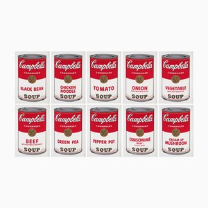 Dopo Andy Warhol, Campbell's Soup Portfolio, Serigrafie, set di 10