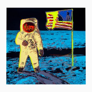 Andy Warhol, Moonwalk, Amarillo, Serigrafía