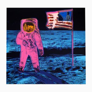 Andy Warhol, Moonwalk, Rosa, Siebdruck