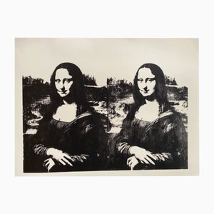 Andy Warhol, Mona Lisa Double Black, Serigrafía