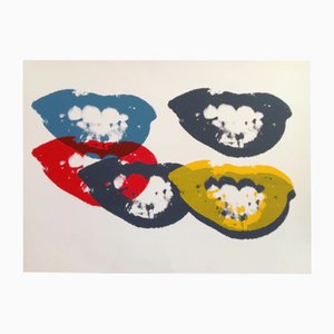 Andy Warhol, I Love Your Kiss Forever Forever, Screenprint