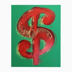 Andy Warhol, Dollar Green, Serigrafia