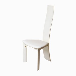 White Iris Dining Chair by Bob & Dries Van Den Berghe for Tranekaer, 1990s