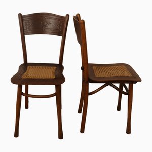 Bistro Chairs from Jacob & Josef Kohn, 1906, Set of 2