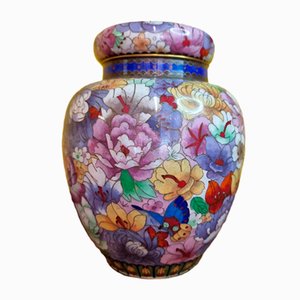 Large Chinese Cloisonné Ginger Jar, 1990s