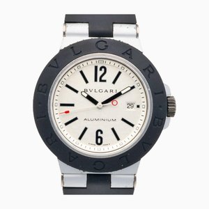 Diagono Alum Watch in Aluminium from Bvlgari