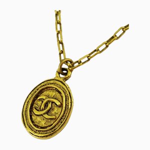 Halskette aus vergoldetem Gold von Chanel