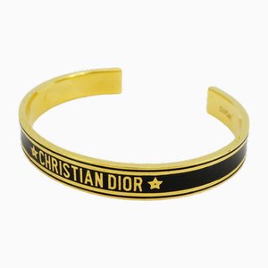 Bracciale rigido placcato in oro di Christian Dior