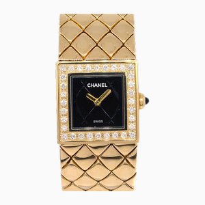 Matelasse Uhr mit Diamant von Chanel