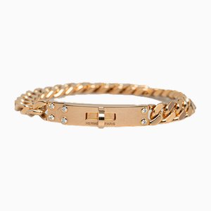 18k Rose Gold and Diamond Bracelet from Hermès