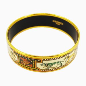 Bangle in Plated Gold from Hermes