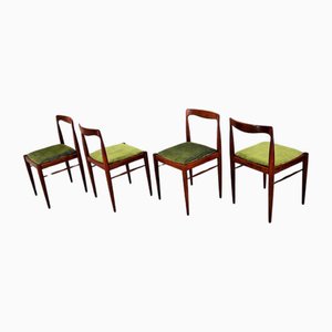Mid-Century Dining Chairs attributed to Karel Vyčital, 1960s, Set of 4