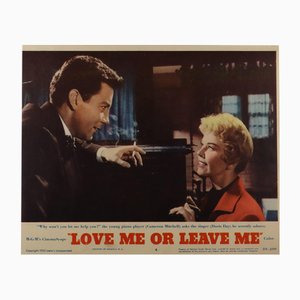 Carte d'exposition Love Me or Leave Me, États-Unis, 1955