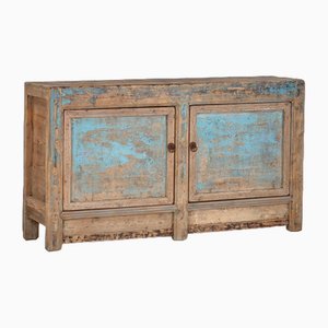 Credenza da pranzo blu cielo, anni '20