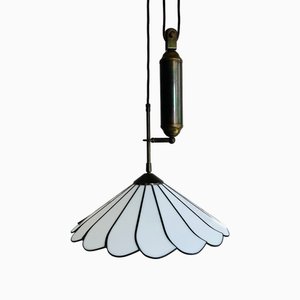 Lampada a sospensione vintage, anni '70