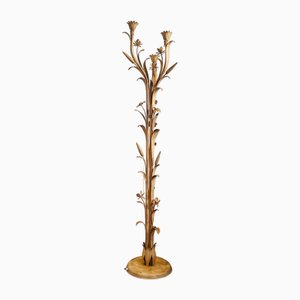 Hollywood Regency Weizengarbe Stehlampe