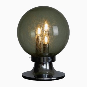 Lampada da tavolo vintage a forma di sfera