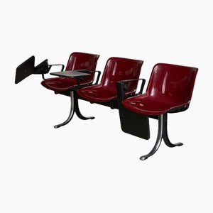 Chaise et Système de Bureau Tecno par Osvaldo Borsani pour Tecno