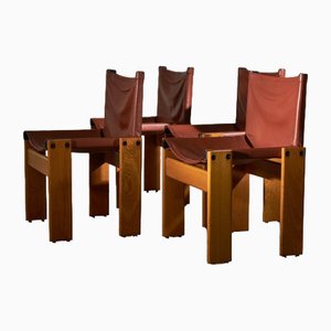 Monk Chairs from Molteni, Set of 4