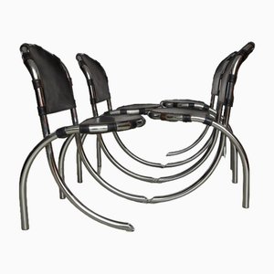 Medusa Chairs by Alberto Bazzani for Studio Tetrarch, Set of 4