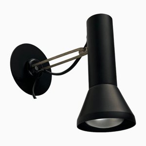 Deutsche Mid-Century Space Age DDR Wandlampe von Narva