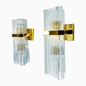 Lampade da parete di Gaetano Sciolari, 1970, set di 2