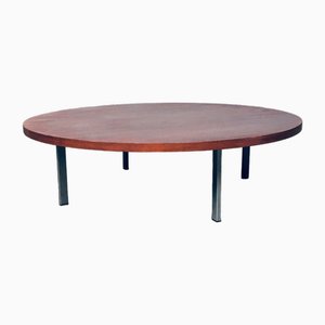 Table Basse Ronde Mid-Century Moderne par Pastoe, Pays-Bas, 1960s