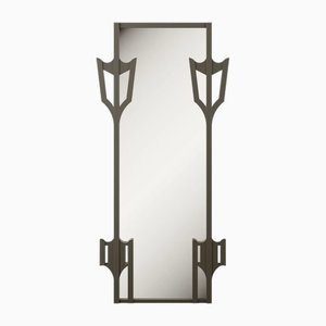 Sentosa Wood Floor Mirror in Grey by Marnois