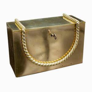 English Brass & Bronze Secret Letter Box