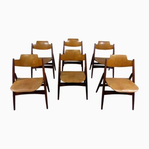 Folding Chairs by Egon Eiermann for Wilde+spieth, Set of 6