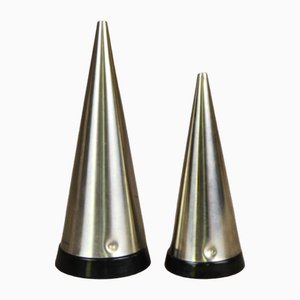 Saliera e pepiera vintage di Pierre Forssell per Gense, 1990, set di 2