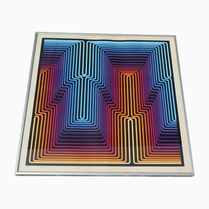 Jean-Pierre Vasarely / Yvaral, Composition, 1970, Sérigraphie