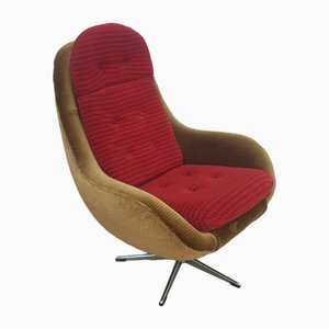 Silla giratoria Mid-Century de Up Zavody, años 70