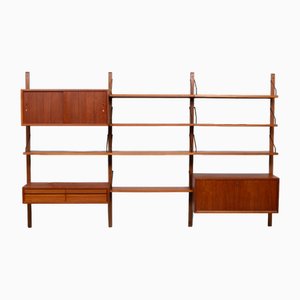 Teak Royal Wall System by Poul Cadovius, Denmark, 1960s