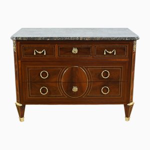 Commode Louis XVI en Acajou, Fin du 18ème Siècle