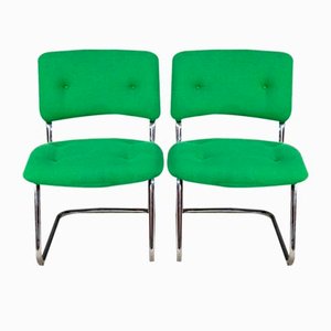 Dining Chairs attributed to Steelcase Strafor, 1970s, Set of 2