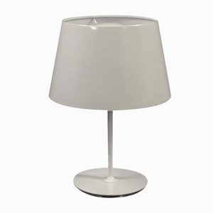 White Painted Table Lamp from Ikea