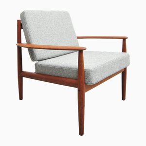 Poltrona de teca de Grete Jalk para France & Son