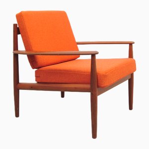 Fauteuil en Teck par Grete Jalk pour France & Son