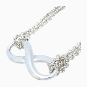 Infinity Halskette aus Silber von Tiffany & Co.