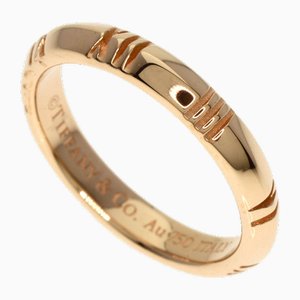 Atlas X Closed Narrow Ring in 18k Pink Gold from Tiffany & Co.