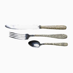 Besteckset von Piero Fornasetti, 1950er, 3er Set, 3er Set