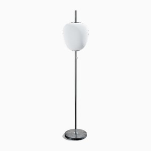 Lampadaire J14 en Chrome de Disderot
