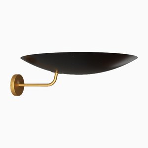 Lampada da parete 2059 in ottone spazzolato di Disderot