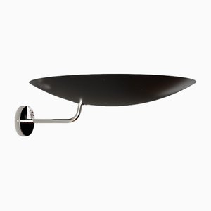 Lampada da parete 2059 cromata di Disderot