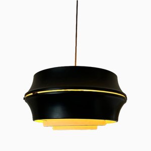 Lámpara colgante Mid-Century de metal de Stilnovo, años 60