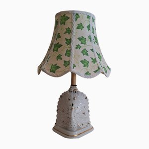 Vintage Table Lamp with Porcelain Base from Lamplove, 1970s