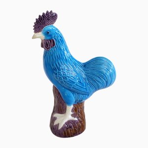 Mid-Century Chinese Porcelain Figurine of Rooster, 1950s