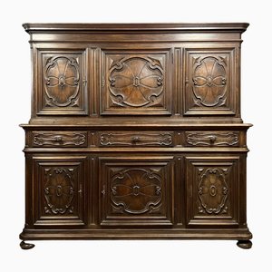 Renaissance Style Sideboard in Carved Walnut, 1850s