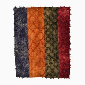Vintage Turkish Handmade Wool Kilim Rug